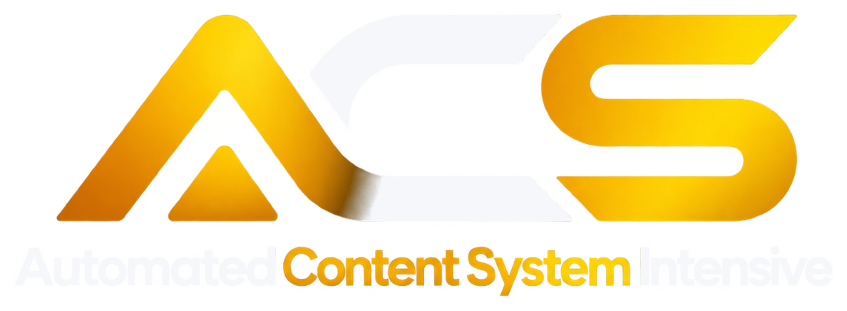 ACS — Automated Content System Intensive